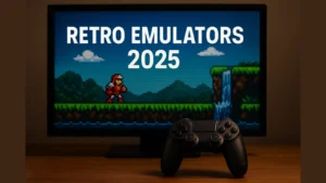 Retro emulators 2025 guide with CRT shader preview