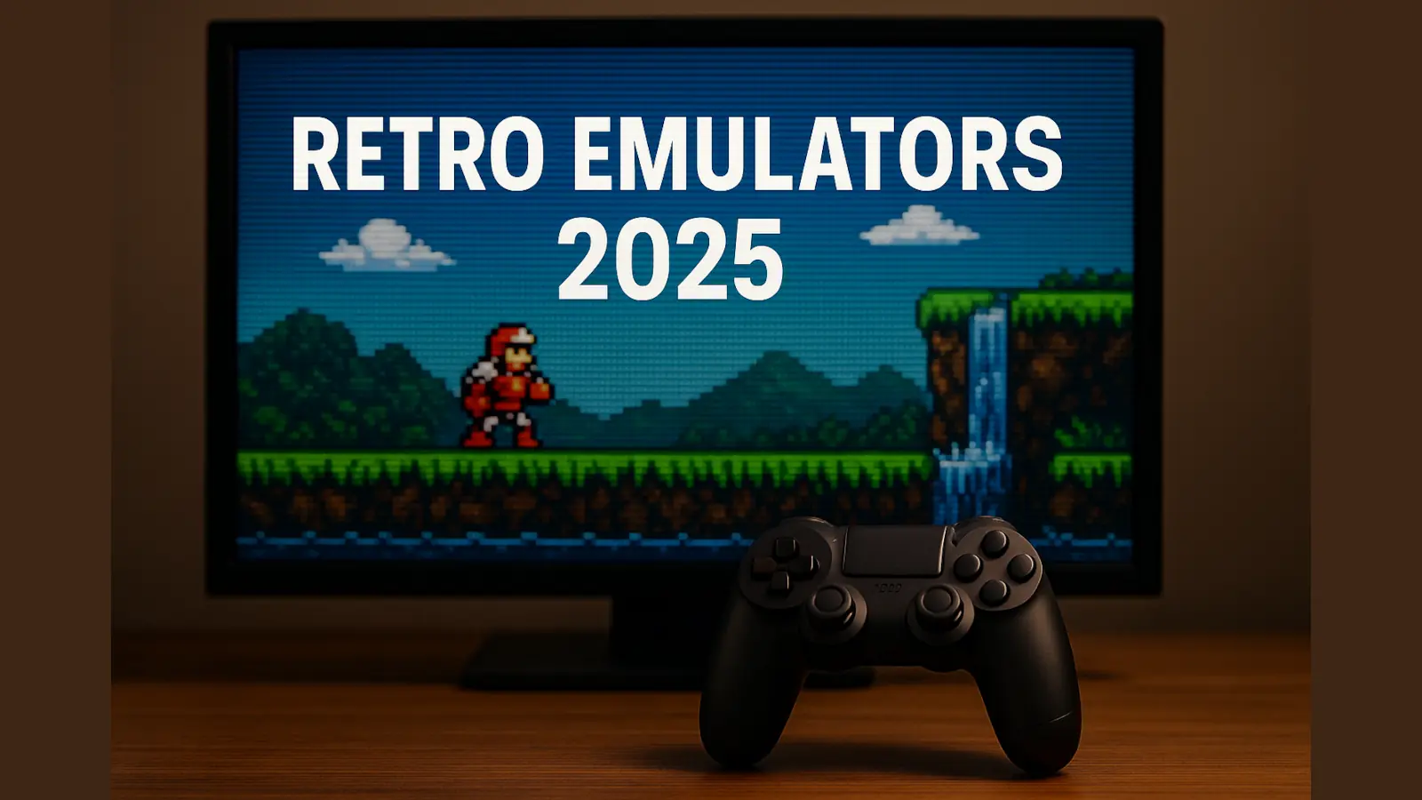 Retro emulators 2025 guide with CRT shader preview