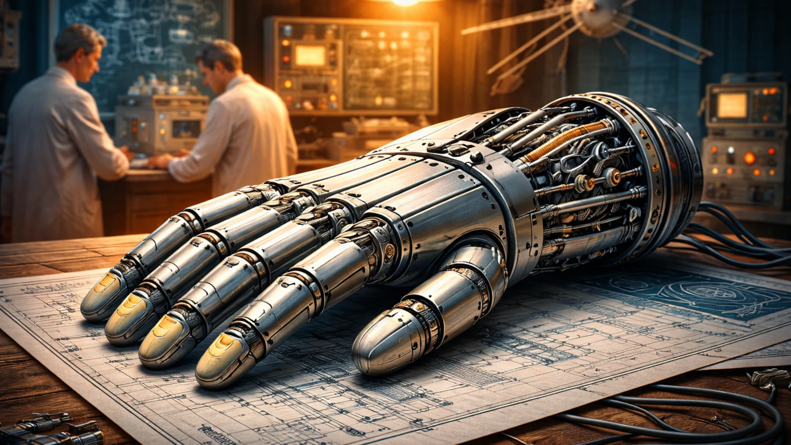 Belgrade Hand, the world’s first myoelectric bionic prosthetic hand developed in the 1960s